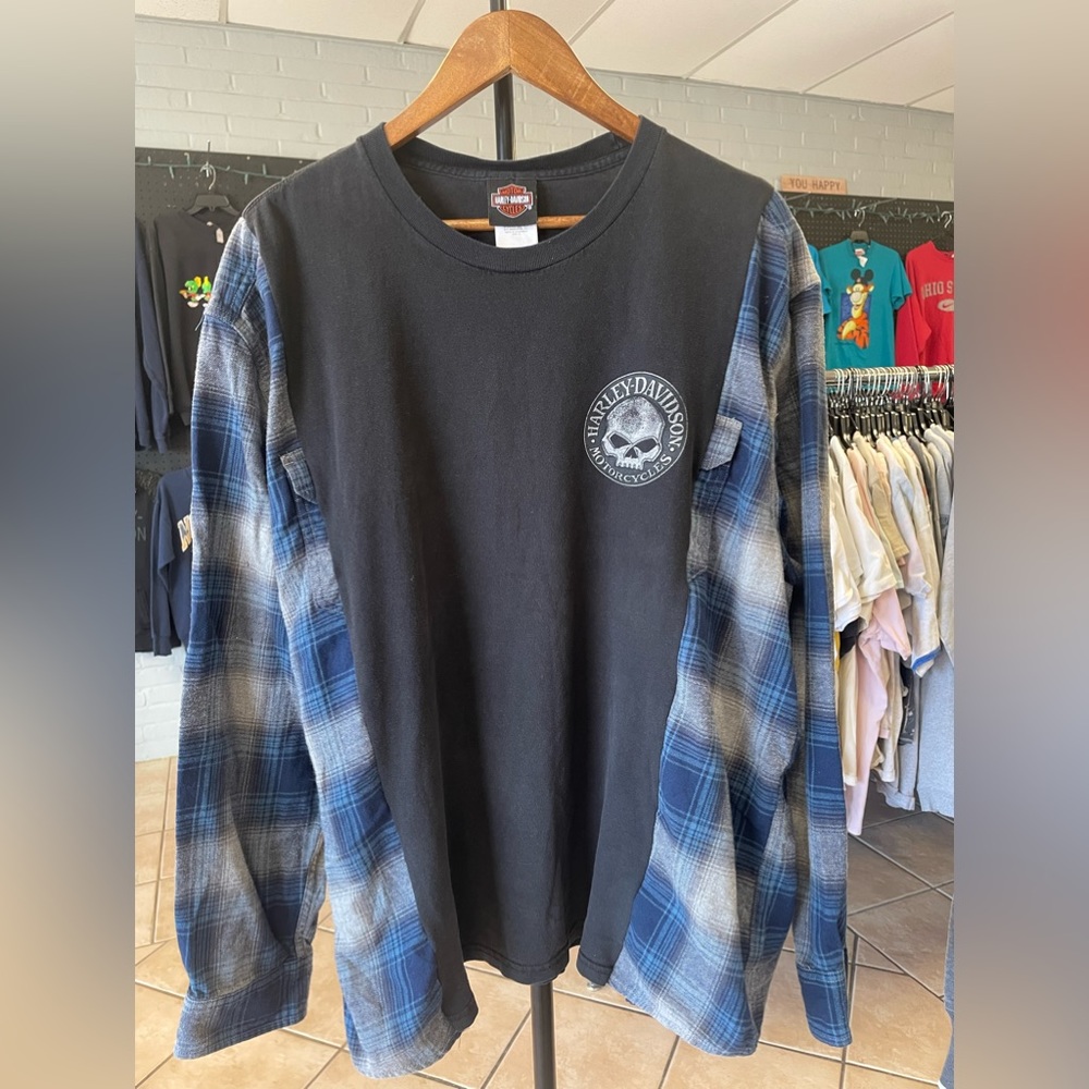 Reworked Harley Davidson T Shirt Size XL